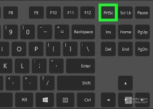 Cách chụp màn hình bằng phìm PrSc