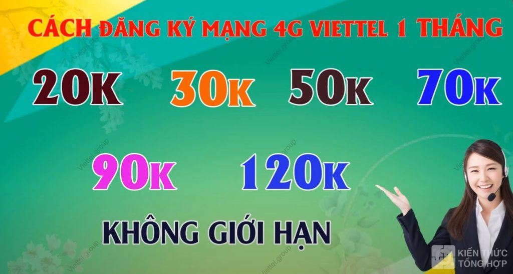 Hướng dẫn cách đăng ký 4g Viettel