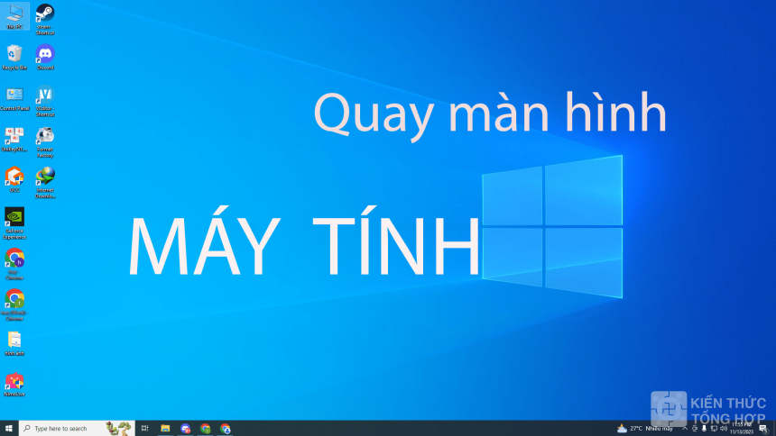 Quay màn hình máy tính