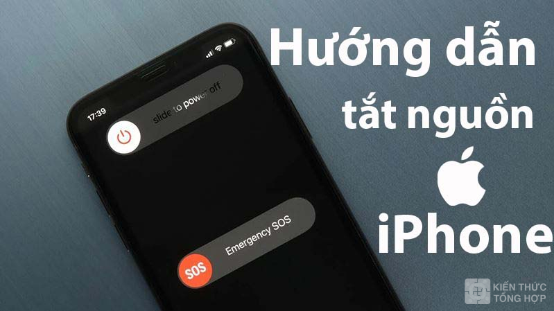 Hướng dẫn cách tắt nguồn iPhone