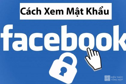 Cách xem mật khẩu Facebook