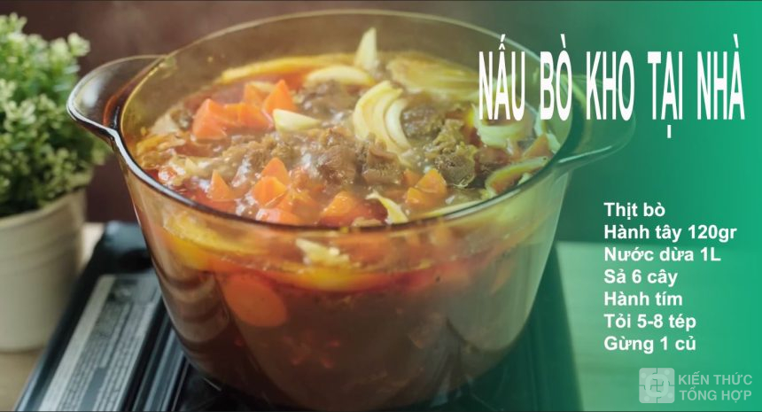 Cách nấu bò kho tại nhà