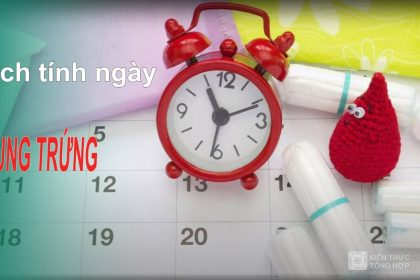 cách tính ngày rụng trứng khi kinh nguyệt không đều