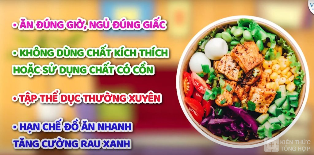 Sinh hoạt khỏe mạnh để dễ thụ thai