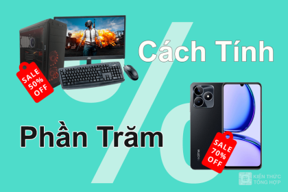 Cách tính phần trăm