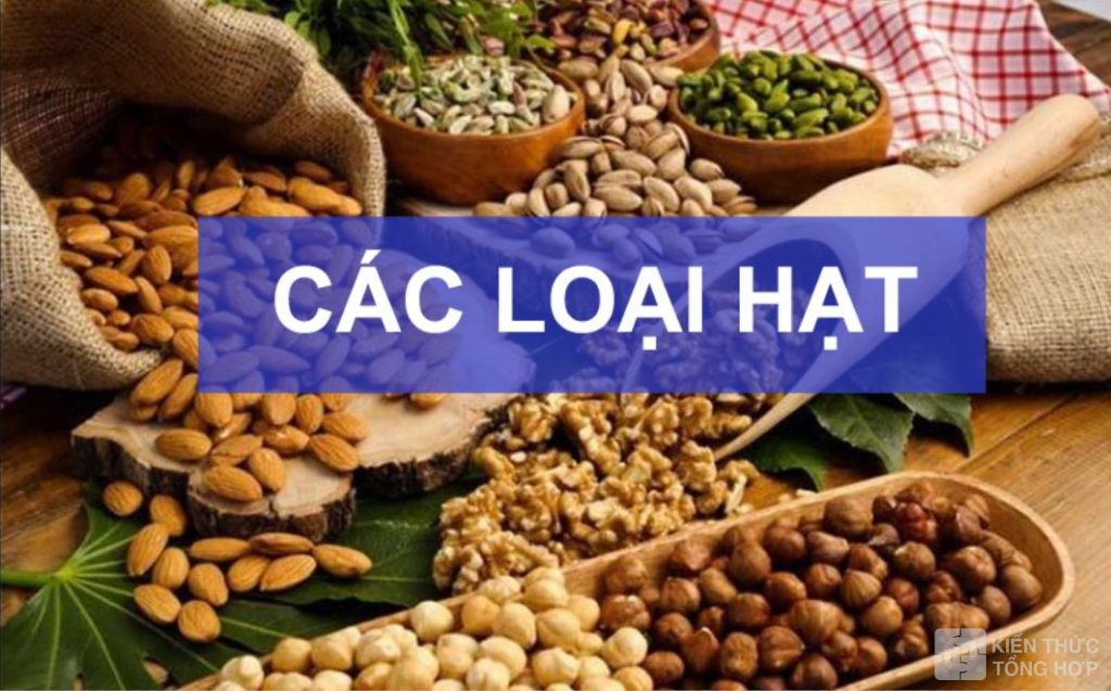 Các loại hạt cũng là thức ăn bổ sung kẽm