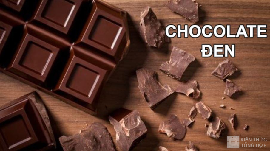 Chocolate đen là thực phẩm cung cấp kẽm cho cơ thể