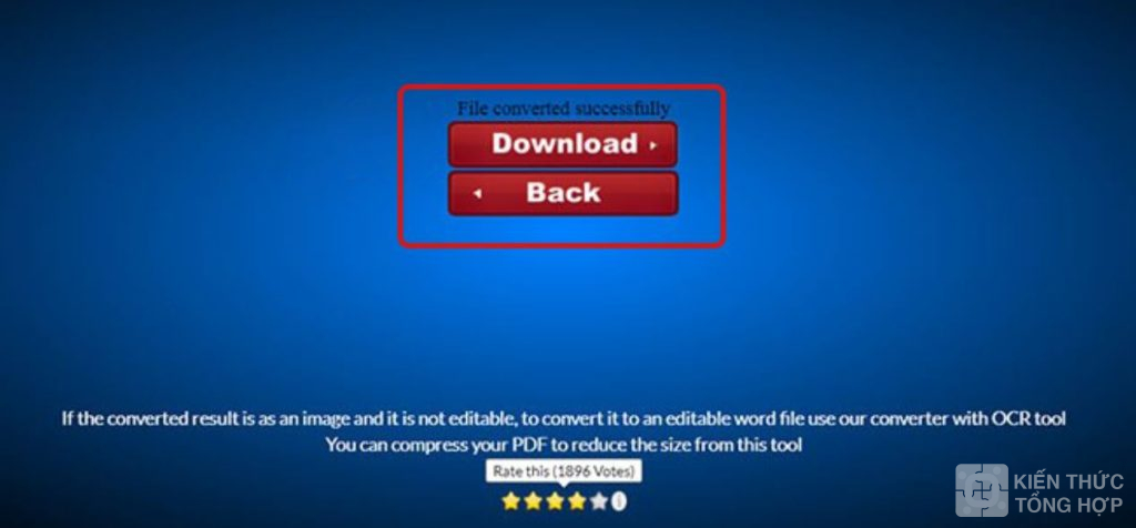 Bấm Download để  lưu file về máy