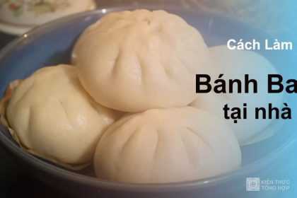 Cách làm Bánh Bao tại nhà