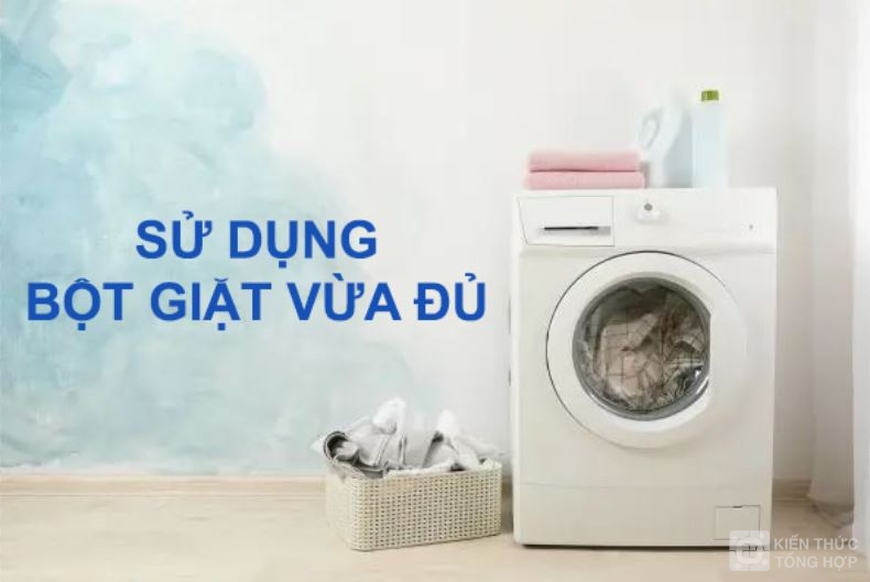 Không lạm dụng chất tẩy rửa