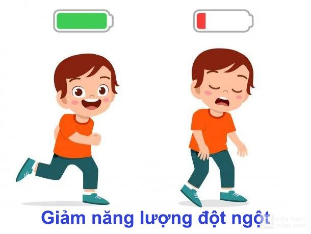 Trẻ bị giảm năng lượng đột ngột khi cơ thể thiếu crom